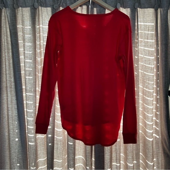 LOVE By Gap Red Plaid Flannel Pajama Two Piece Set Size Medium - Picture 16 of 16